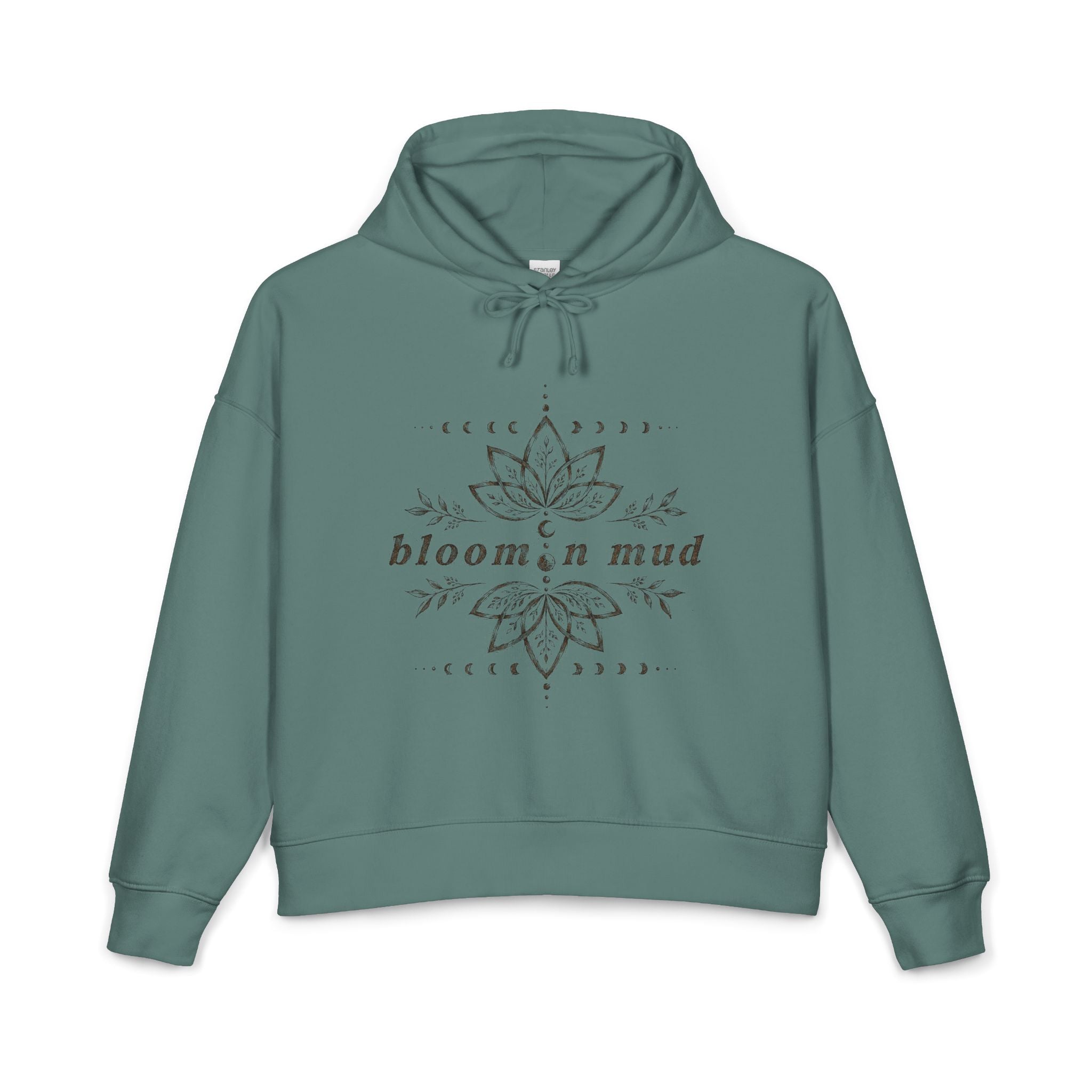 'Bloom in Mud' Women's Organic hoodie
