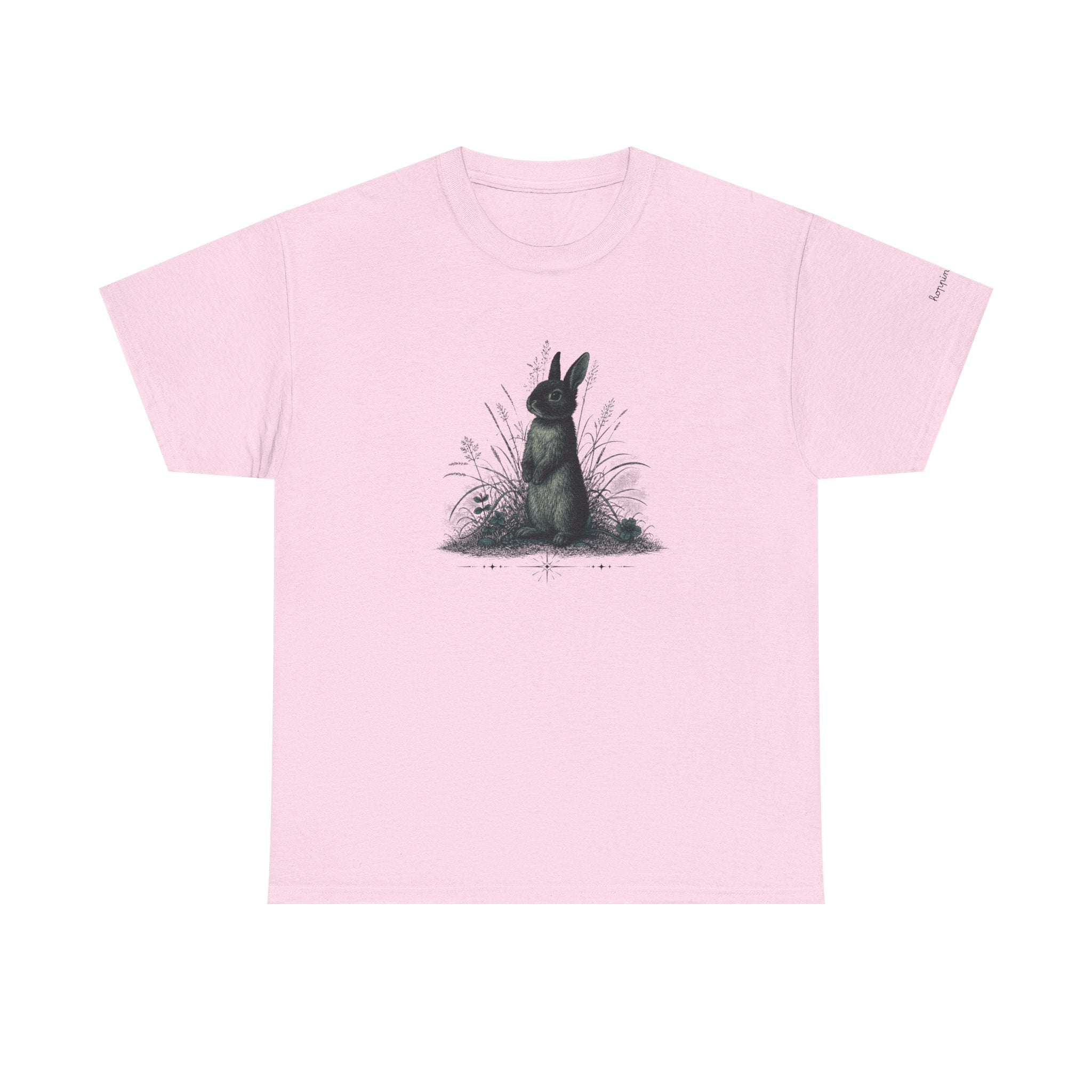 Minimal Bunny 'Soft Hoppin' Round' T-Shirt