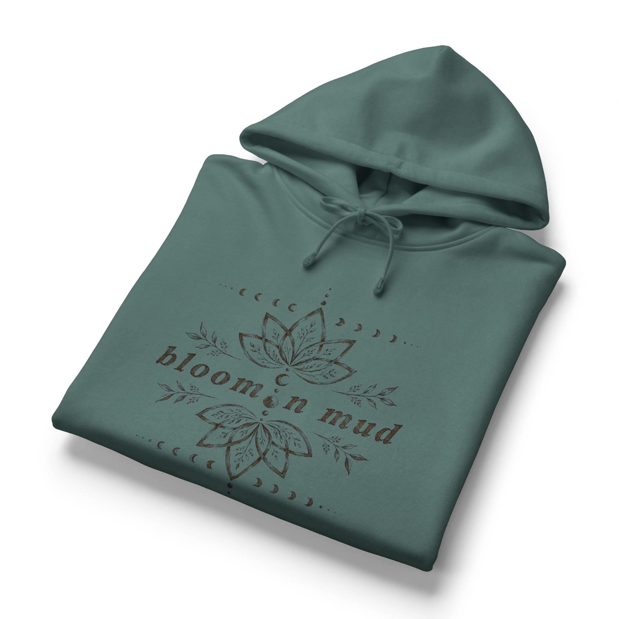 'Bloom in Mud' Women's Organic hoodie