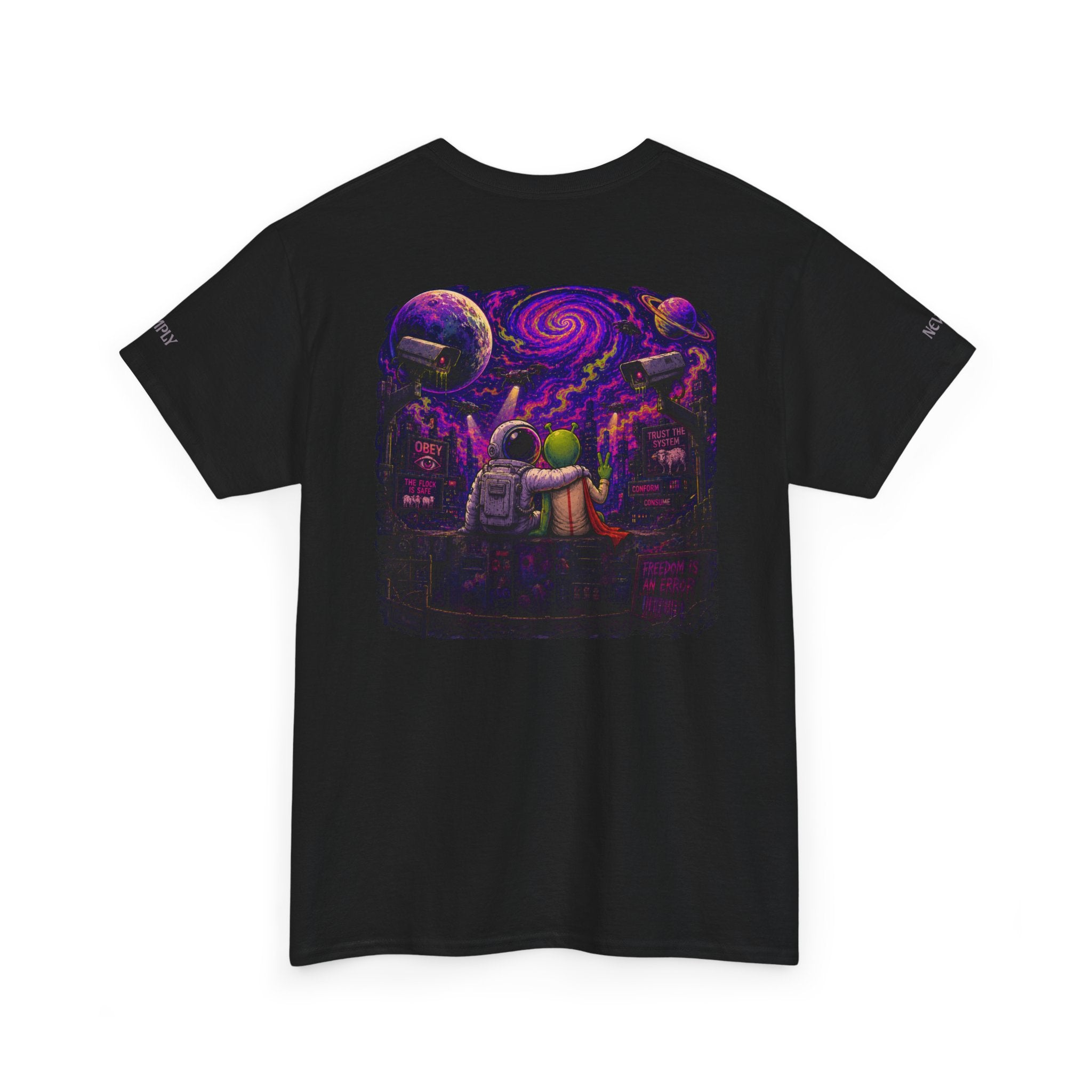 Live Free Tee — "Never Comply"