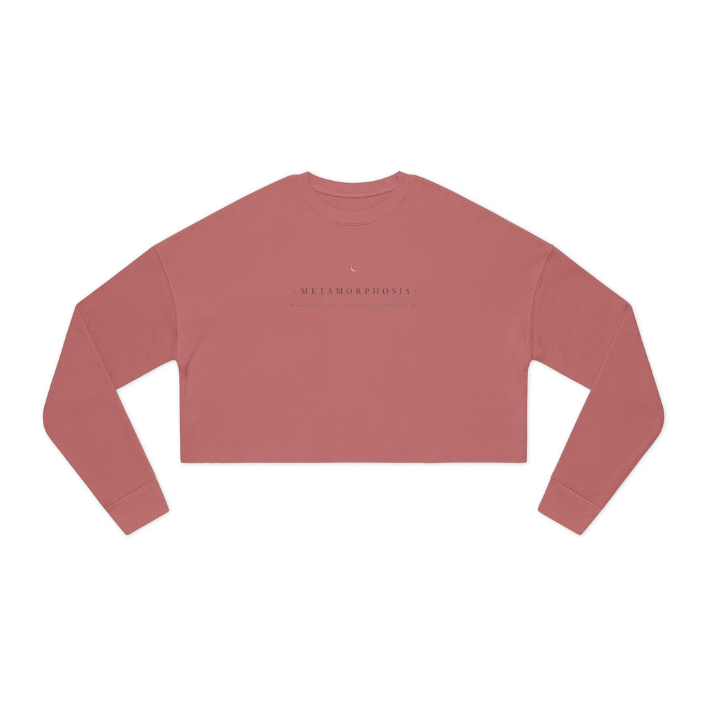 Metamorphosis Feminine Cropped Sweatshirt