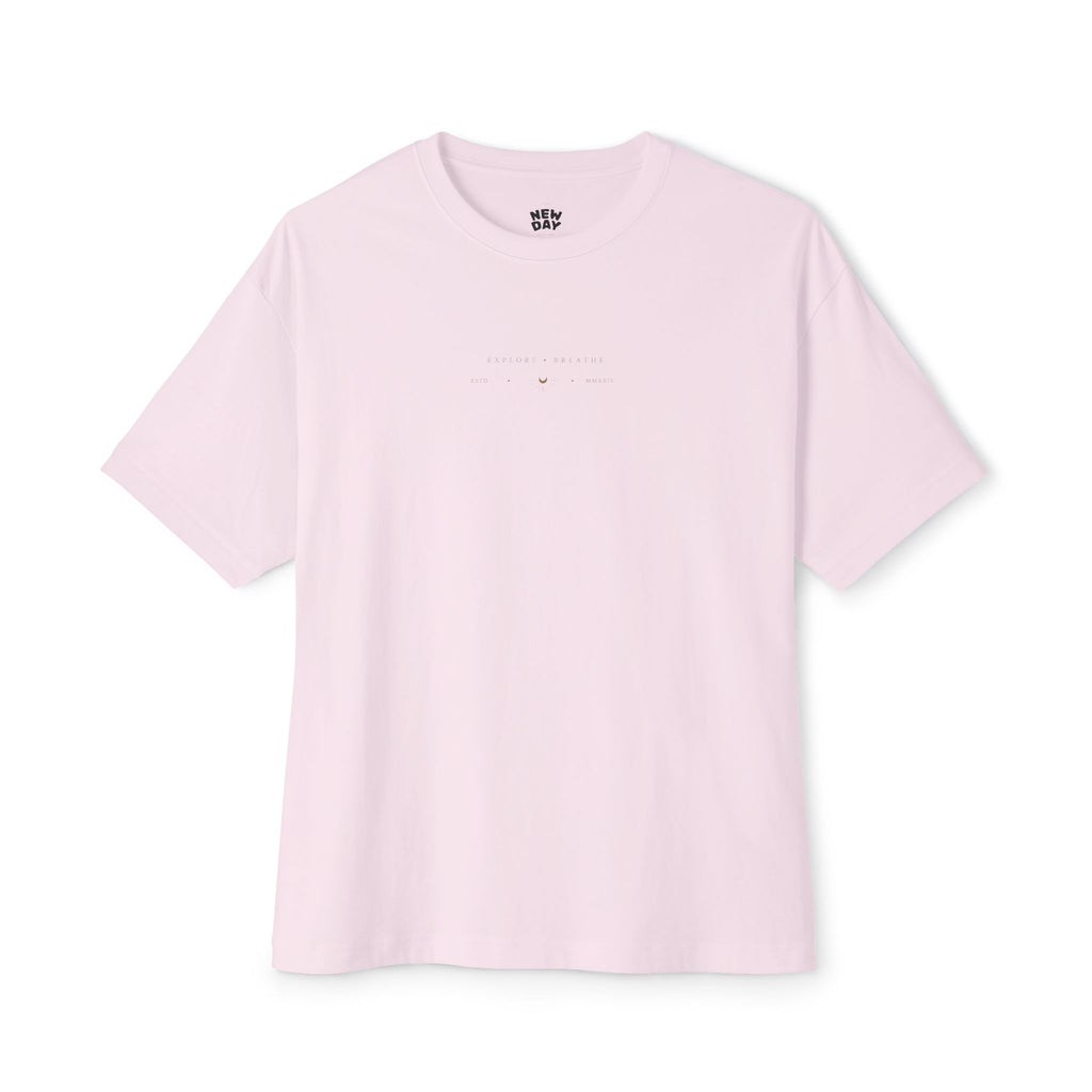Wander Within to Journey Forward Tee — Inspirational Oversized Boxy T-Shirt