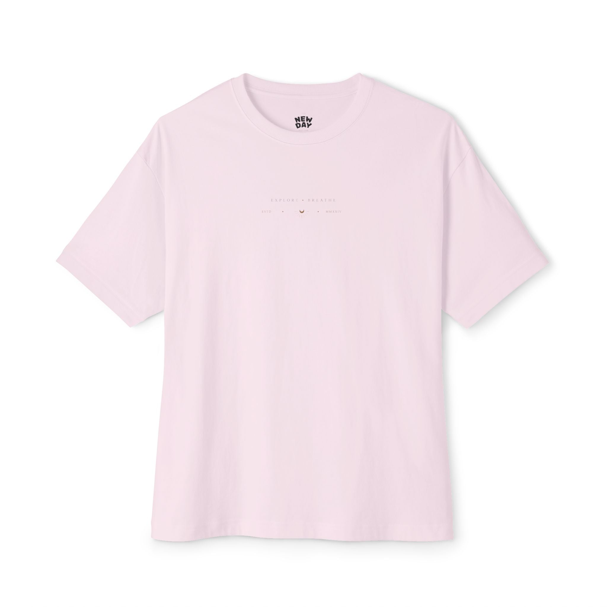 Wander Within to Journey Forward Tee — Inspirational Oversized Boxy T-Shirt