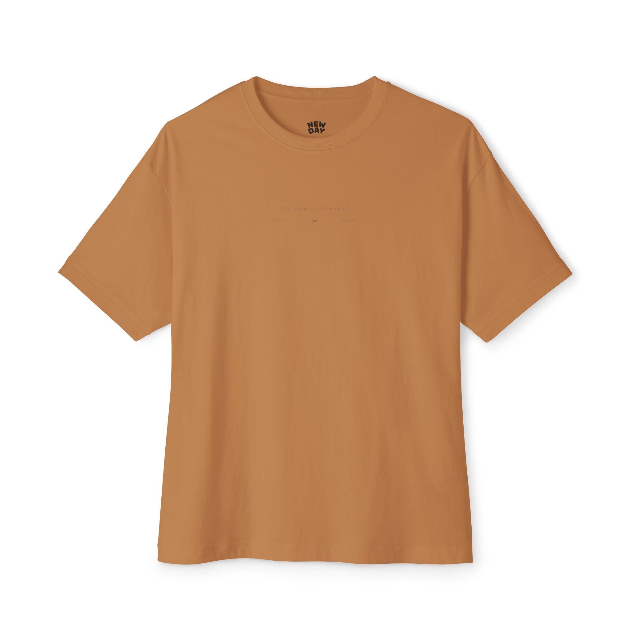 Wander Within to Journey Forward Tee — Inspirational Oversized Boxy T-Shirt