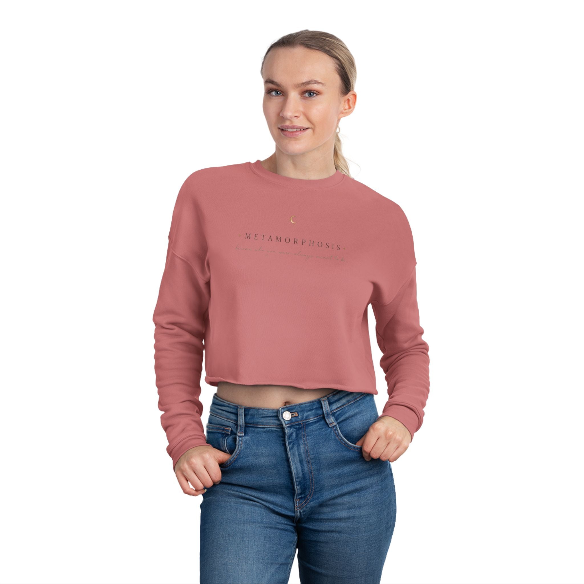 Metamorphosis Feminine Cropped Sweatshirt