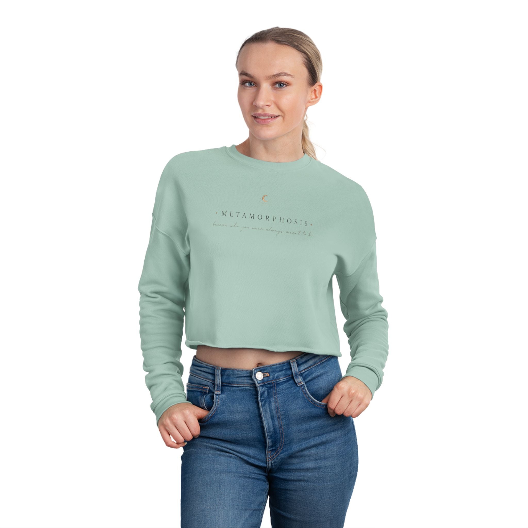 Metamorphosis Feminine Cropped Sweatshirt