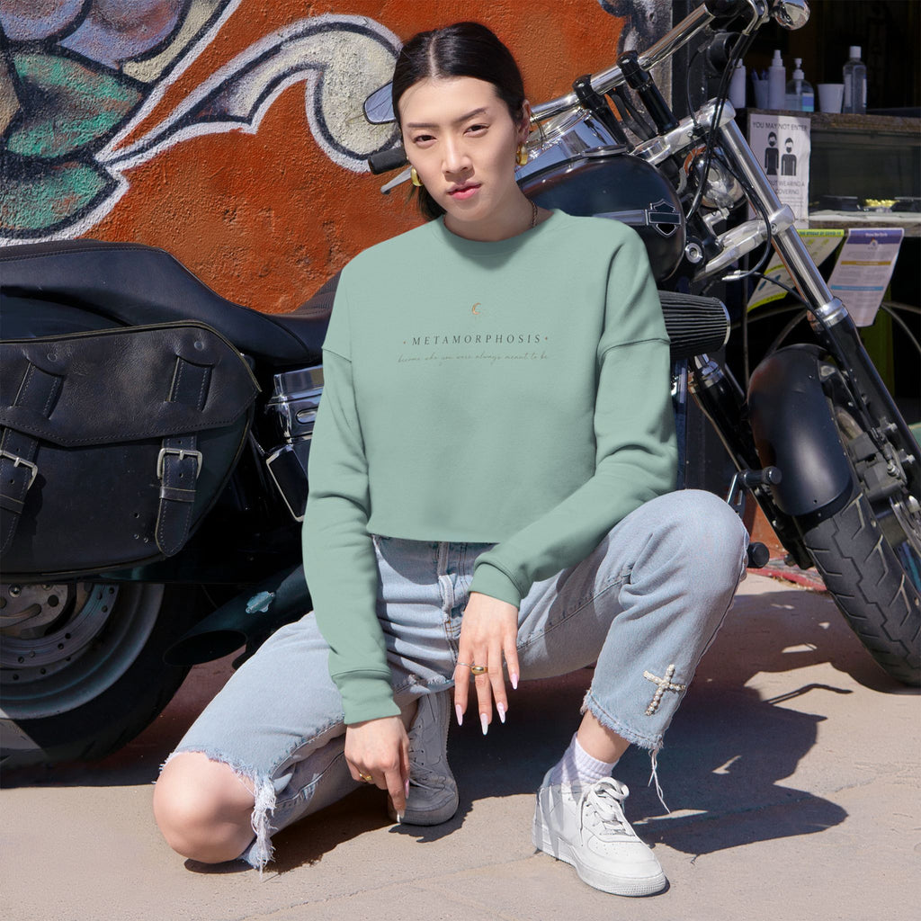 Metamorphosis Feminine Cropped Sweatshirt