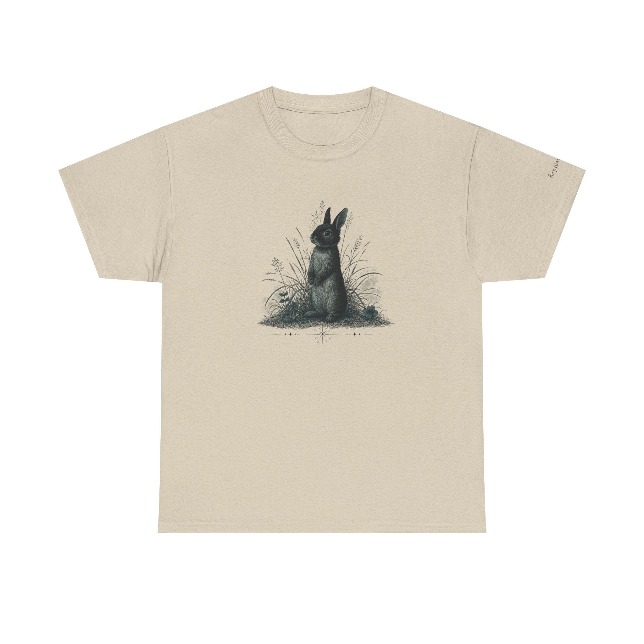 Minimal Bunny 'Soft Hoppin' Round' T-Shirt