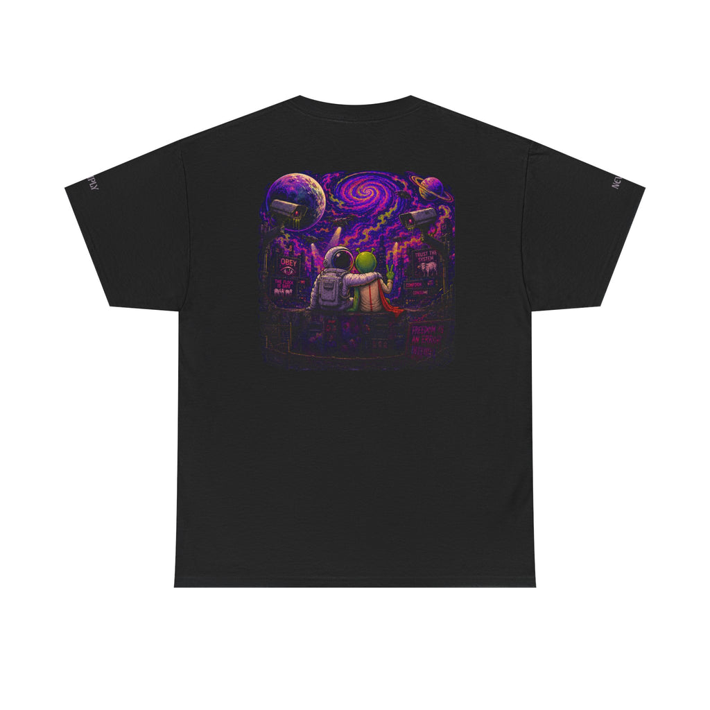 Live Free Tee — "Never Comply"