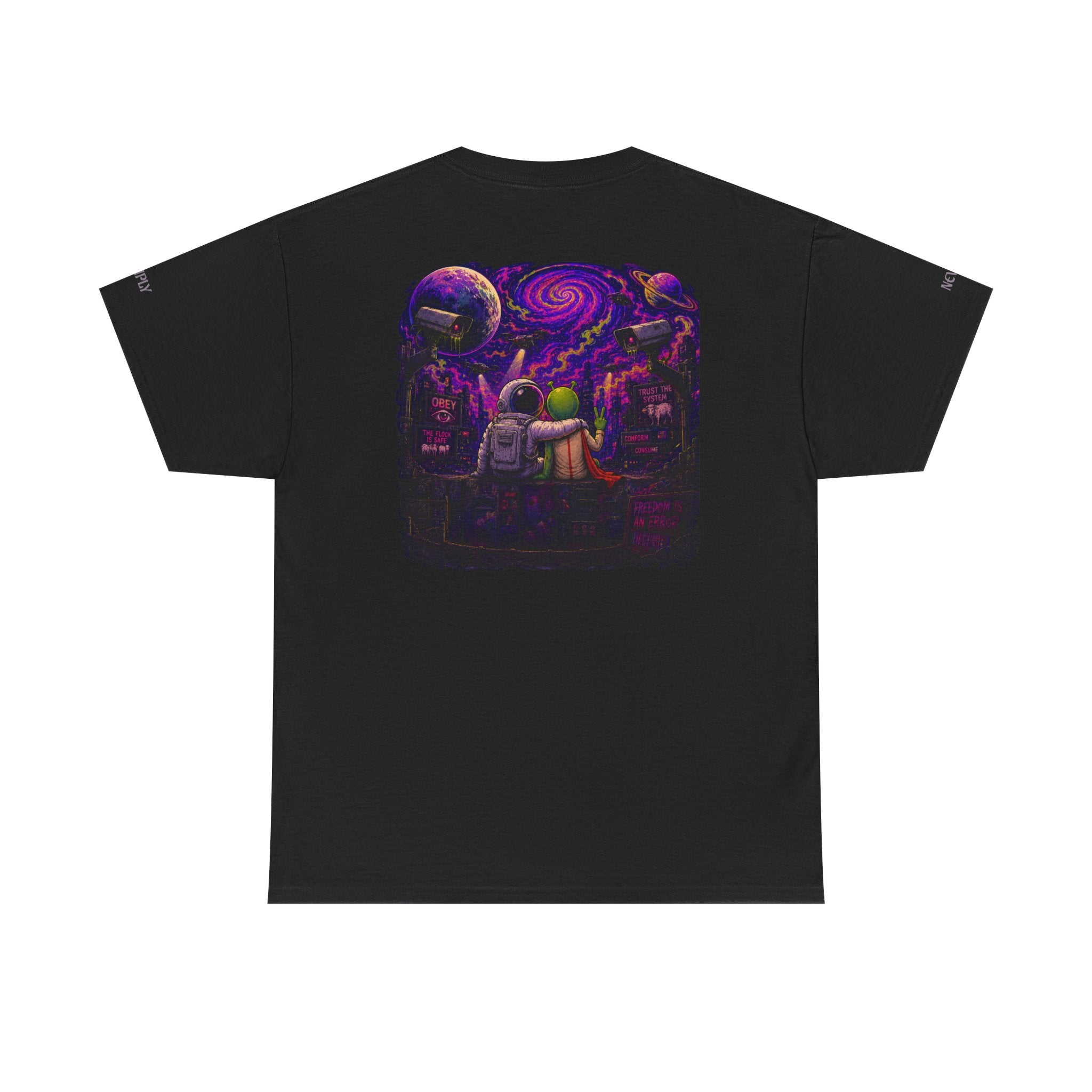 Live Free Tee — "Never Comply"