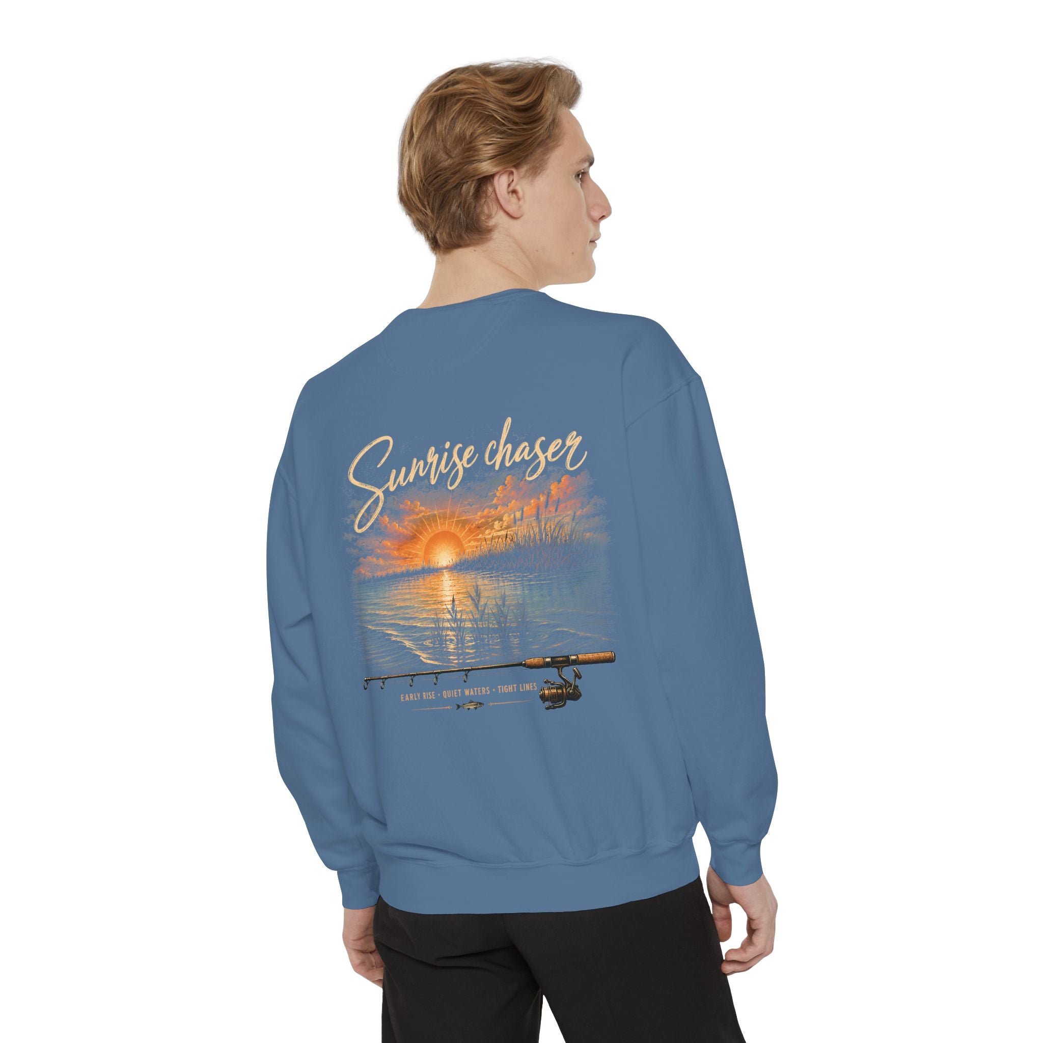 Fishing at Sunrise Sweatshirt