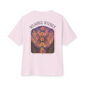 Wander Within to Journey Forward Tee — Inspirational Oversized Boxy T-Shirt