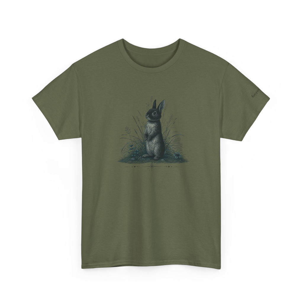 Minimal Bunny 'Soft Hoppin' Round' T-Shirt